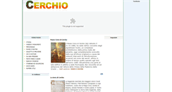 Desktop Screenshot of cerchio.terremarsicane.it