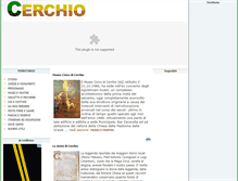 Tablet Screenshot of cerchio.terremarsicane.it
