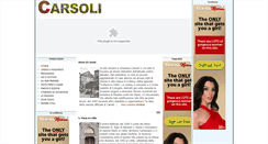 Desktop Screenshot of carsoli.terremarsicane.it
