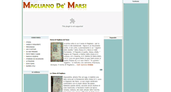 Desktop Screenshot of maglianodeimarsi.terremarsicane.it
